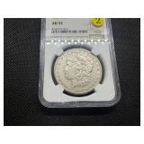 Key Date 1884-S Silver Morgan Dollar - NGC AU53 - NGC Price Guide Value for an AU53 is $245