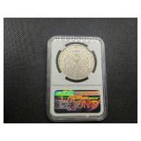 Key Date 1884-S Silver Morgan Dollar - NGC AU53 - NGC Price Guide Value for an AU53 is $245