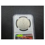 Key Date 1884-S Silver Morgan Dollar - NGC AU53 - NGC Price Guide Value for an AU53 is $245