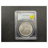 Beautiful Gem+ 1886 Silver Morgan Dollar - PCGS MS66 - PCGS Price Guide Value for an MS66 is $475