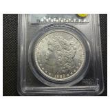 Beautiful Gem+ 1886 Silver Morgan Dollar - PCGS MS66 - PCGS Price Guide Value for an MS66 is $475