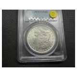 Beautiful Gem+ 1886 Silver Morgan Dollar - PCGS MS66 - PCGS Price Guide Value for an MS66 is $475