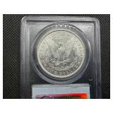 Beautiful Gem+ 1886 Silver Morgan Dollar - PCGS MS66 - PCGS Price Guide Value for an MS66 is $475