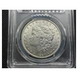 Key Date 1897-O Silver Morgan Dollar - PCGS AU55 - PCGS Price Guide Value for an AU55 is $240