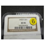 Key Date 1903-S Silver Morgan Dollar - NGC XF 45 - NGC Price Guide Value for an XF 45 is $400