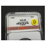 Rare 1935 Old Spanish Trail Commemorative Half Dollar AGP MS65 - Greysheet Wholesale Value for an MS65 is $1,150!!!