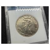 1939 Walking Liberty Silver Half Dollar  PCGC MS66 - Greysheet Wholesale Value for an MS66 is $250