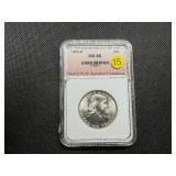 1962-D Franklin Silver Half Dollar  WHSG MS66 -  Greysheet Wholesale Value for an MS66 is $320