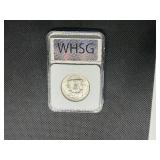 1962-D Franklin Silver Half Dollar  WHSG MS66 -  Greysheet Wholesale Value for an MS66 is $320