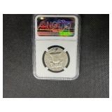 1961 Proof Franklin Silver Half Dollar  NGC PF68 -  NGC Price Guide Value for a PF68 is $100