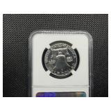 1961 Proof Franklin Silver Half Dollar  NGC PF68 -  NGC Price Guide Value for a PF68 is $100