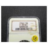 1962 Proof Franklin Silver Half Dollar  NGC PF68 -  NGC Price Guide Value for a PF68 is $115