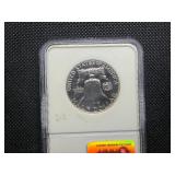 1962 Proof Franklin Silver Half Dollar  NGC PF68 -  NGC Price Guide Value for a PF68 is $115