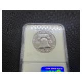 1962 Proof Franklin Silver Half Dollar  NGC PF68 -  NGC Price Guide Value for a PF68 is $115