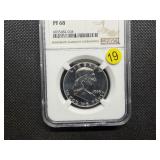 1963 Proof Franklin Silver Half Dollar  NGC PF68 -  NGC Price Guide Value for a PF68 is $115
