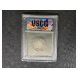Key Date  Low Mintage 1896-S Barber Quarter USCG G6 - Greysheet Wholesale Value for a G4 is $525!