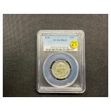 First Year 1936 Proof Washington Silver Quarter  PCGS PR63 -  PCGS Price Guide Value for a PR63 is $600
