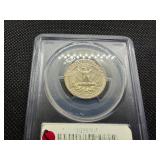 First Year 1936 Proof Washington Silver Quarter  PCGS PR63 -  PCGS Price Guide Value for a PR63 is $600