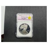 1993-P Proof American Silver Eagle NGP PR70  DCAM - Greysheet Wholesale Value for a PR70 is $450!