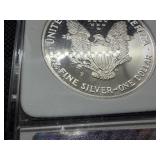 1993-P Proof American Silver Eagle NGP PR70  DCAM - Greysheet Wholesale Value for a PR70 is $450!