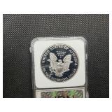 1996-P Proof American Silver Eagle NGP PR70  DCAM - Greysheet Wholesale Value for a PR70 is $280!