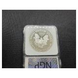 1996-P Proof American Silver Eagle NGP PR70  DCAM - Greysheet Wholesale Value for a PR70 is $280!