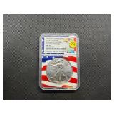 2020-P  First Day of Release Emergency Production Silver American Eagle NGC MS69  -  NGC Price Guide $135