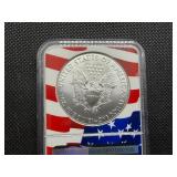 2020-P  First Day of Release Emergency Production Silver American Eagle NGC MS69  -  NGC Price Guide $135