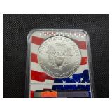 2020-P  First Day of Release Emergency Production Silver American Eagle NGC MS69  -  NGC Price Guide $135