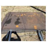 Unused Steel Plate 5x8 3/4 thick
