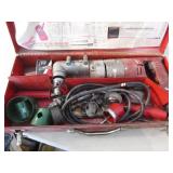 Milwaukee Rt Angle Drill, Hole Saws