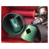 Milwaukee Rt Angle Drill, Hole Saws