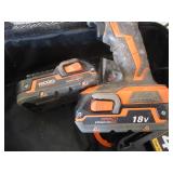 Ridgid Cordless Drill, 18V Battery