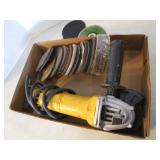 DeWalt Angle Grinder, Multiple Disks