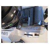 Minolta 35mm Camera, Zoom Lens, Flash