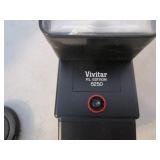 Minolta 35mm Camera, Zoom Lens, Flash