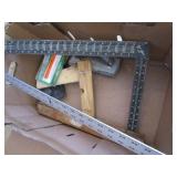 Alum T-Sq, Saws, Levels, Tool Belt