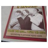 Three Stooges Tin Signs
