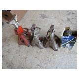 Three Jack Stands, Bottle Jack