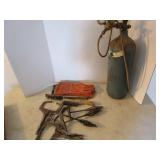 Welding: Argon Tank, Gloves, Clamps, Brushes