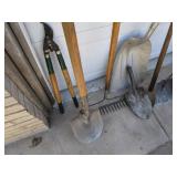Lopper, Rake, Spade, Sand Shovel