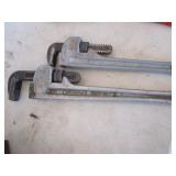 Pipe Wrenches w/ Aluminum
