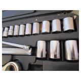Socket Sets, Metric & STD, 3/8 & 1/2"