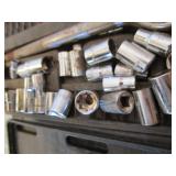Socket Sets, Metric & STD, 3/8 & 1/2"