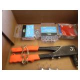 Riveter, Nails, Washers