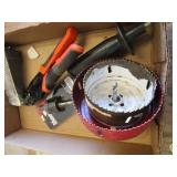Hole Saws, Crimping Tool, Angle Drill Attachment