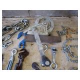Boat Winch, Load Binds, Chain Sections