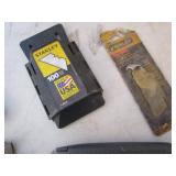 Utility Knives, Blades, Allen Wrenches, Drill Bits