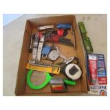 Padlocks, Blades, Tape Measure