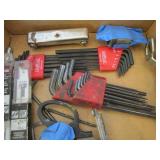 Padlocks, Blades, Tape Measure